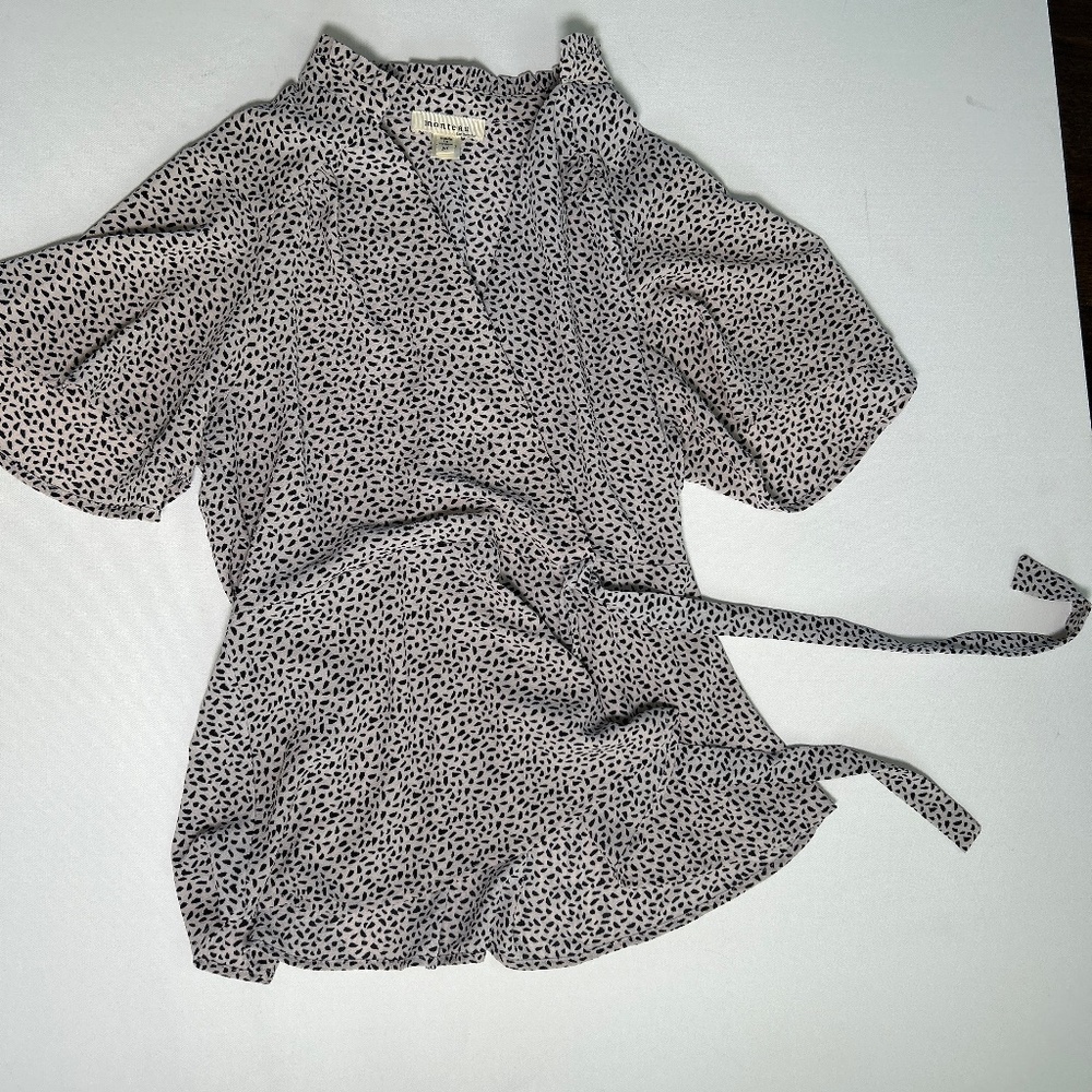 Monteau Peplum Top - M